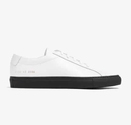 Common Projects Achilles White Black Sneakers